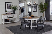 Parker House Americana Modern Dining Barrel Dining Chair Two Pack