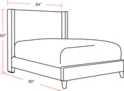 Parker Living Sleep Angel - Himalaya Charcoal King Bed