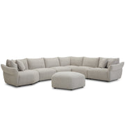Parker Living Playful - Canes Cobblestone Ottoman with Casters