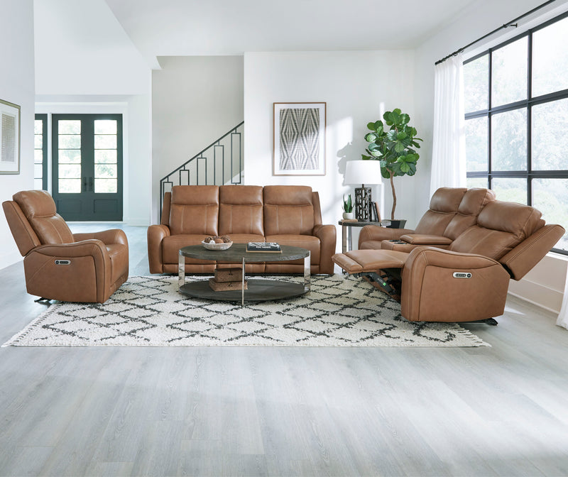 Parker Living Haywood - Butternut Power Glider Recliner Two Pack