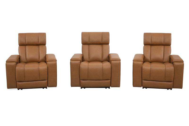 Parker Living Phoenix Zero Gravity Power 3 Seat Home Theater Seating with Immersive Audio P3