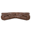 Parker Living Modesto - Sable 7 Piece Modular Power Reclining Sectional with Power Adjustable Headrests