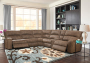 Parker Living Polaris 6 Piece Modular Power Reclining Sectional with Power Adjustable Headrests
