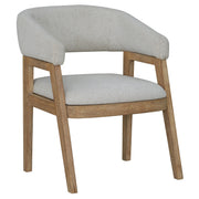 Parker House Escape - Dining 54 Inch Round Table with Buffet Server and 4 Barrel Chairs