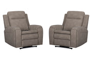 Parker Living Armstrong Power Recliner with Heat Massage and Auto-Glide Two Pack