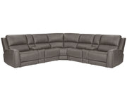 Parker Living Belmont 7 Piece Zero Gravity Power Reclining Sectional with Power Adjustable Headrests
