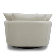 Parker Living Boomer Large Swivel Chair with 2 Toss Pillows Two Pack