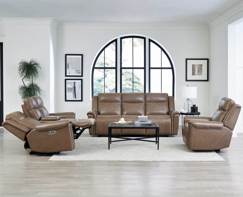 Parker Living Atlantis - Smooth Latte Power Reclining Zero Gravity Sofa