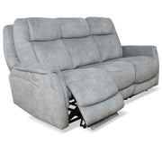 Parker Living Linus - Hudson Grey Power Reclining Sofa and Loveseat