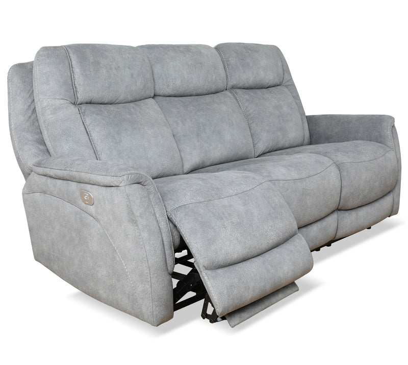Parker Living Linus - Hudson Grey Power Reclining Sofa and Recliner