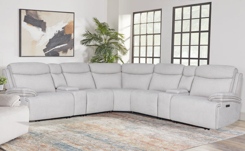Parker Living Alpine - Airy Snow 7pc Package (811LPHZ, 811RPHZ, 810PHZ, 840T, 850, 860T, 860T)