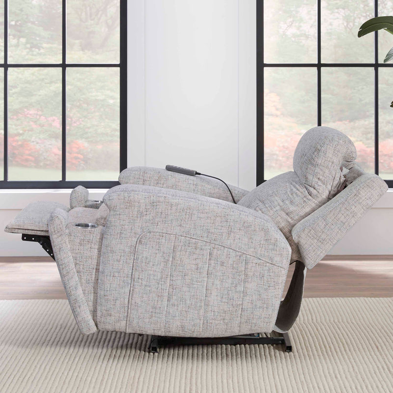 Parker Living Armstrong Power Recliner with Heat Massage and Auto-Glide