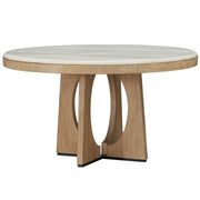Parker House Escape - Dining 54" Round Table with 4 barrel chairs
