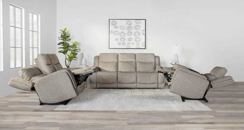 Parker Living Penfield - Frappe Power Zero Gravity Recliner with Heat & Massage Two Pack