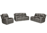 Parker Living Belmont Zero Gravity Power Reclining Sofa Loveseat and Recliner