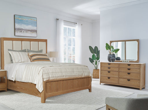 Parker House Escape - Bedroom Queen Panel Bed with Dresser and Mirror