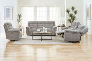 Parker Living Richland - Bristol Grey Power Recliner Two Pack