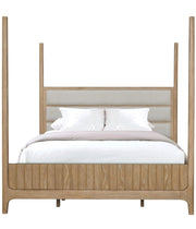 Parker House Escape - Bedroom King Poster Bed with 2 Nightstands and Dresser with Mirror