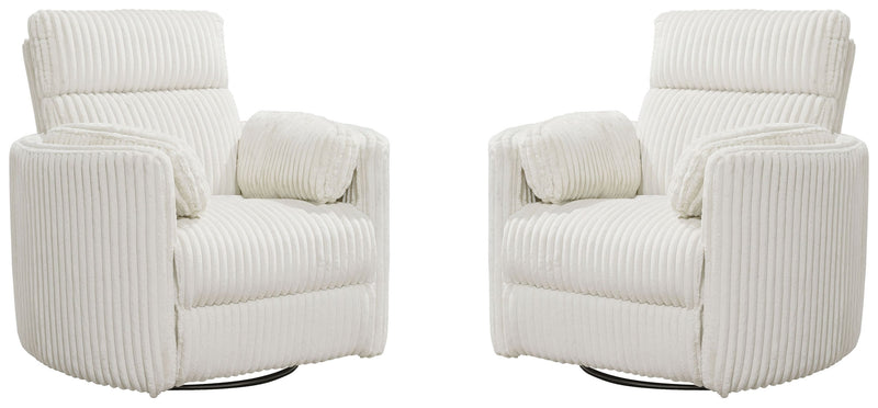 Parker Living Radius Power Swivel Glider Recliner Two Pack