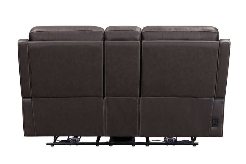 Parker Living Easton - Steamboat Brown Zero Gravity Power Reclining Tilt Console Loveseat P3