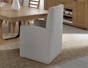 Parker House Escape - Dining 84" Rectangular Table with 8 caster chairs