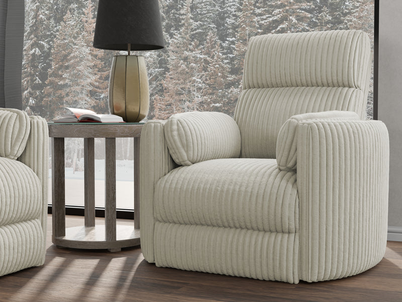 Parker Living Radius - Mega Ivory Power Swivel Glider Recliner Two Pack