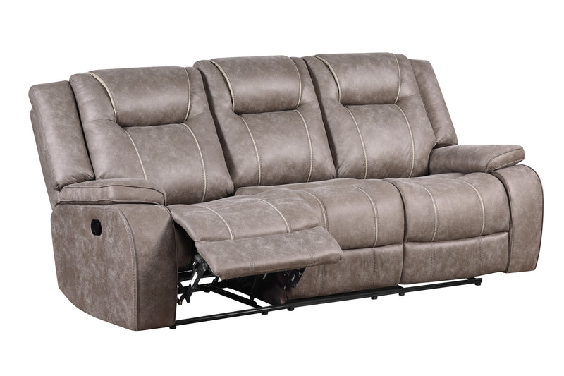Parker Living Blake - Desert Taupe Manual Glider Reclining Sofa and Two Recliners