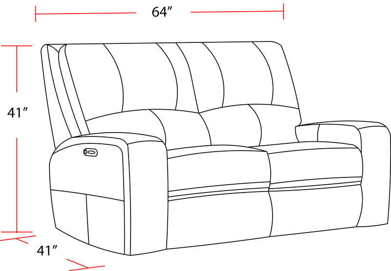 Parker Living Swift - Bourbon Power Reclining Sofa Loveseat and Recliner