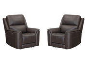Parker Living Easton - Steamboat Brown Zero Gravity Power Recliner P3 Two Pack