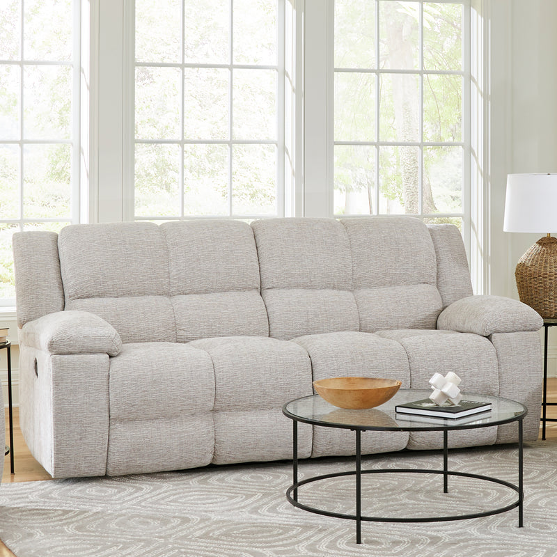 Parker Living Buster - Opal Taupe Manual Reclining Sofa