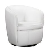 Parker Living Barolo 100% Italian Leather Swivel Club Chair