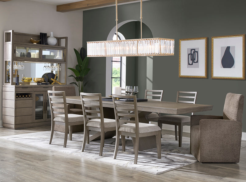Parker House Pure Modern Dining Ladder Back Dining Chair Two Pack