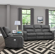Parker Living Polaris - Slate Power Reclining Sofa and Recliner