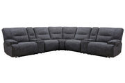Parker Living Gladiator 7 Piece Modular Power Zero Gravity Reclining Sectional with Power Adjustable Headrests