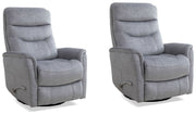 Parker Living Gemini Swivel Glider Recliner Two Pack