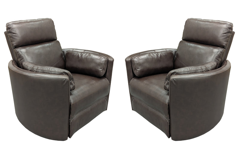 Parker Living Radius Manual Swivel Recliner Two Pack